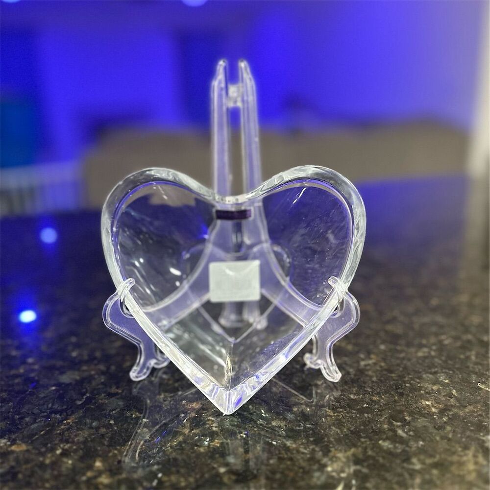 Marquis by Waterford Heart-Shaped Crystal Paperweight Clear Decor